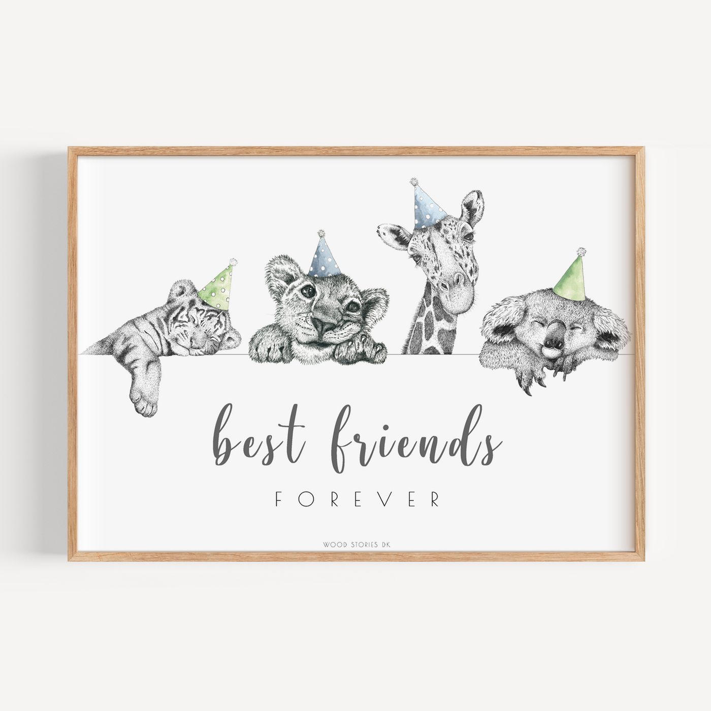 "BEST FRIENDS" - PLAKAT