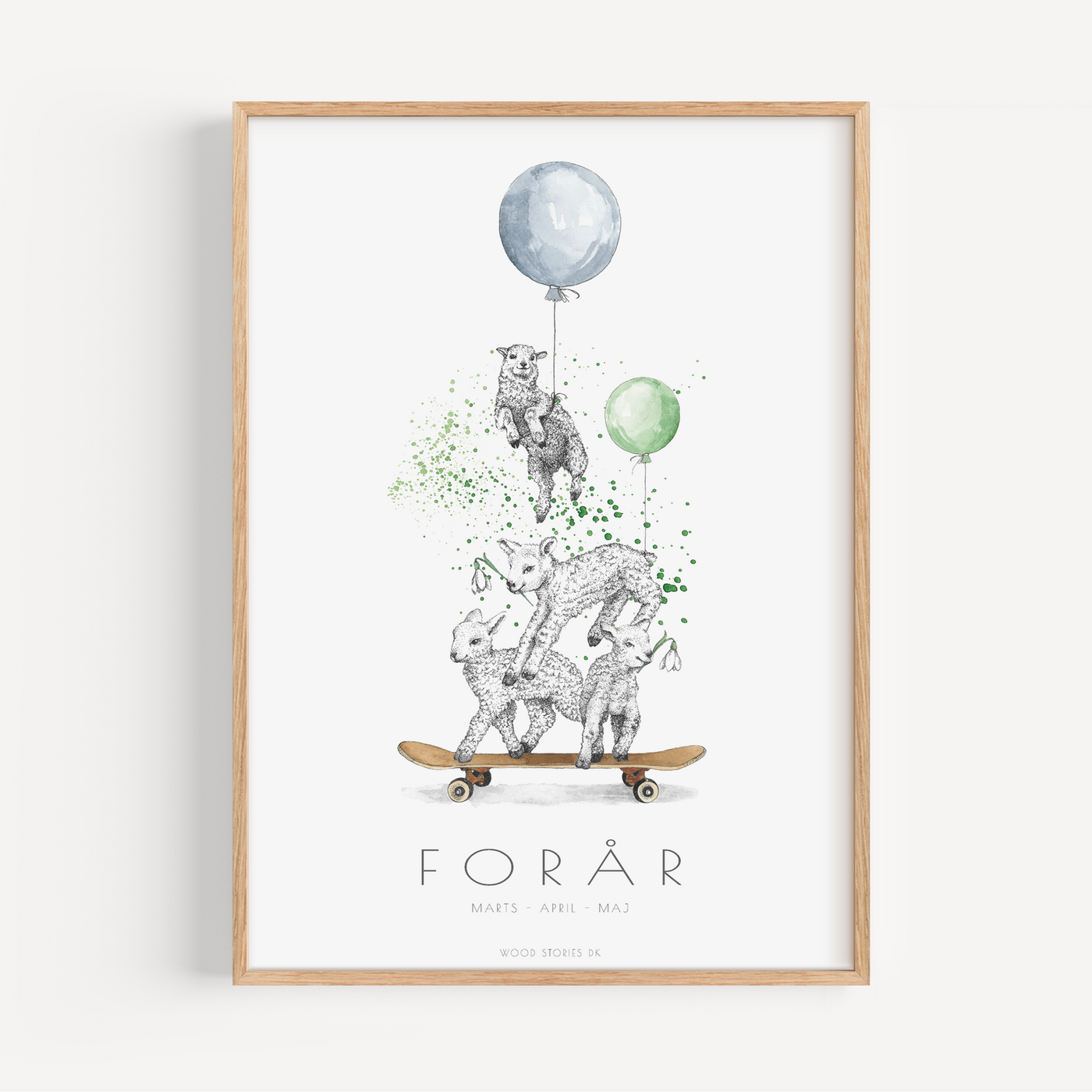 ÅRSTIDSPLAKAT - FORÅR
