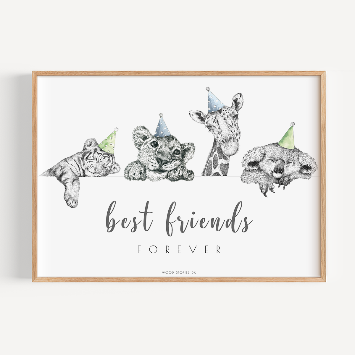 "BEST FRIENDS" - PLAKAT