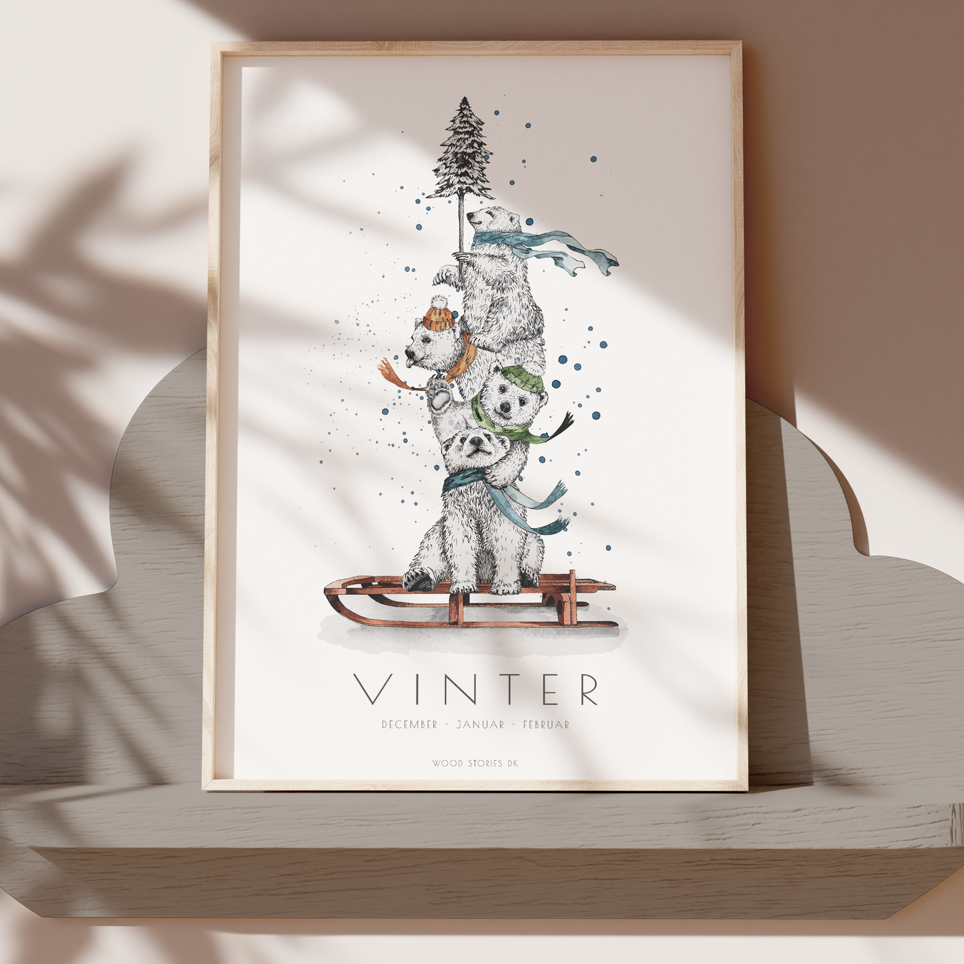 ÅRSTIDSPLAKAT - VINTER