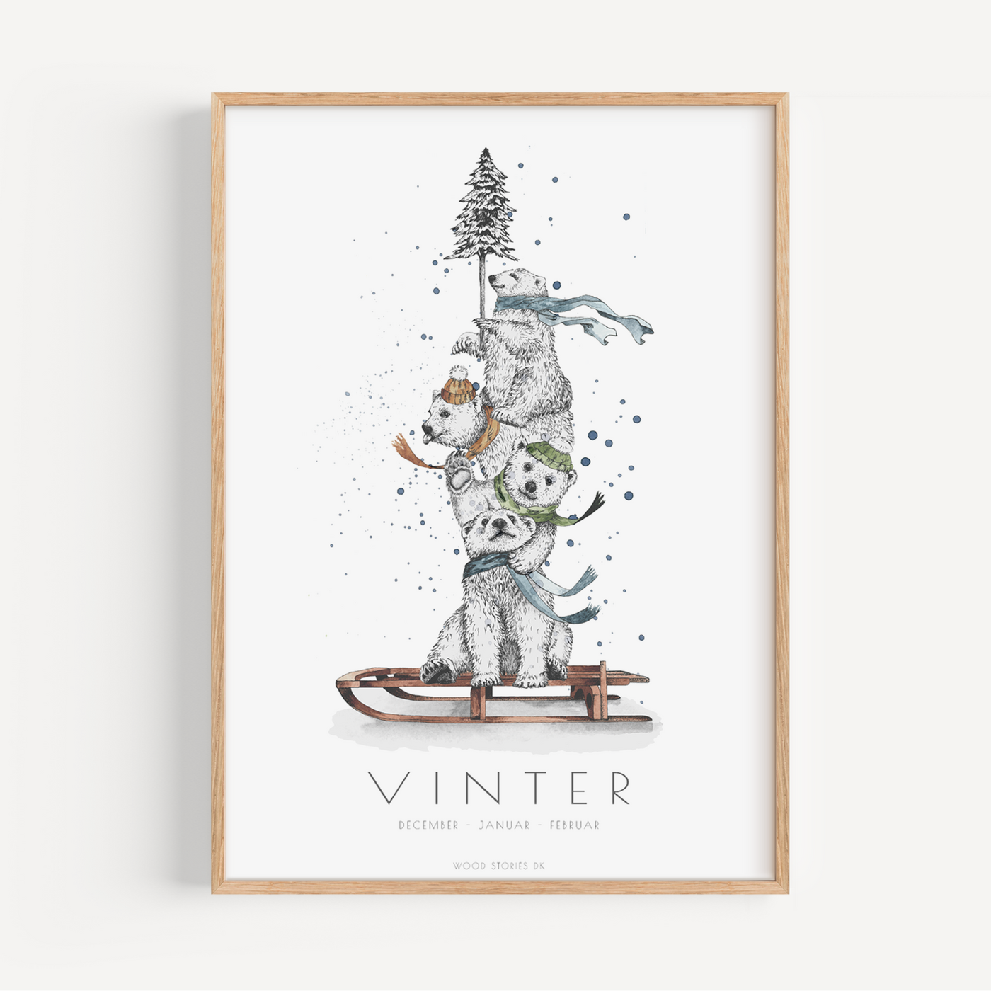 ÅRSTIDSPLAKAT - VINTER