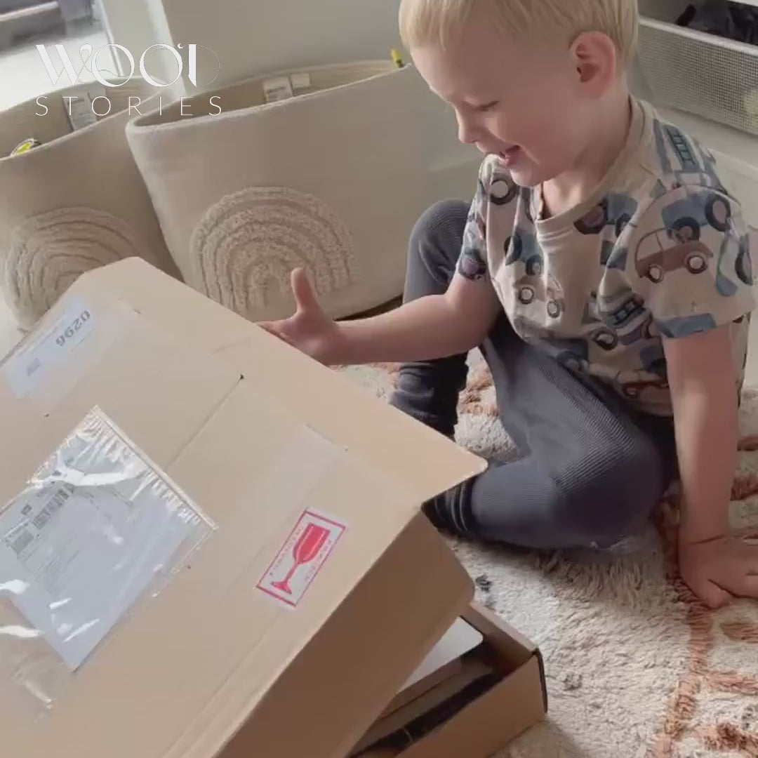 Personlig navneplakat - med håndtegnede illustrationer